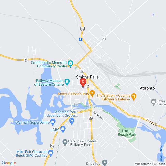 Google map of Maple Avenue