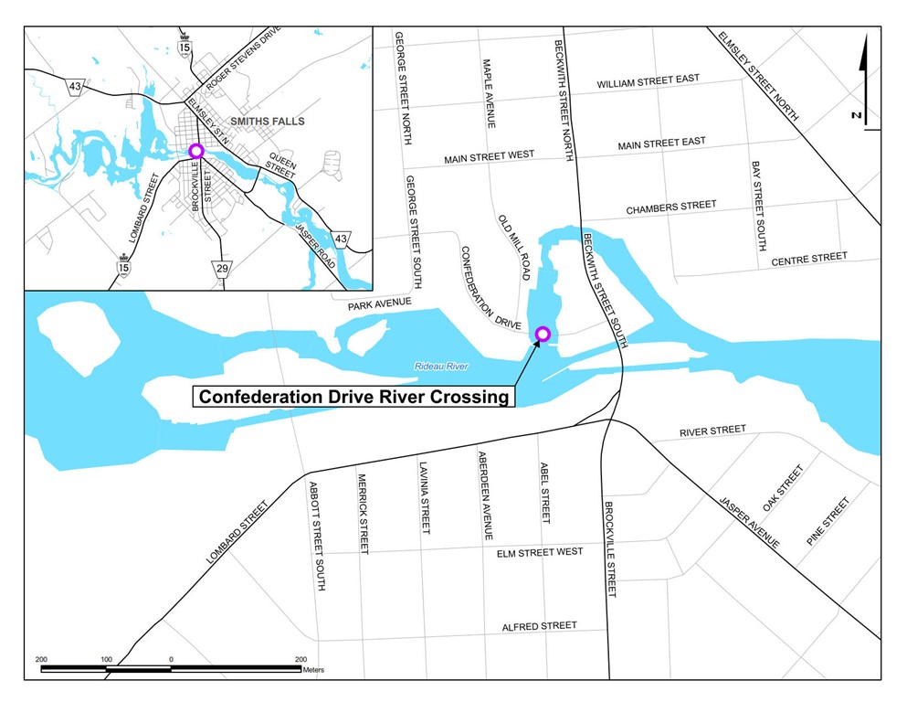Map of the Key Plan
