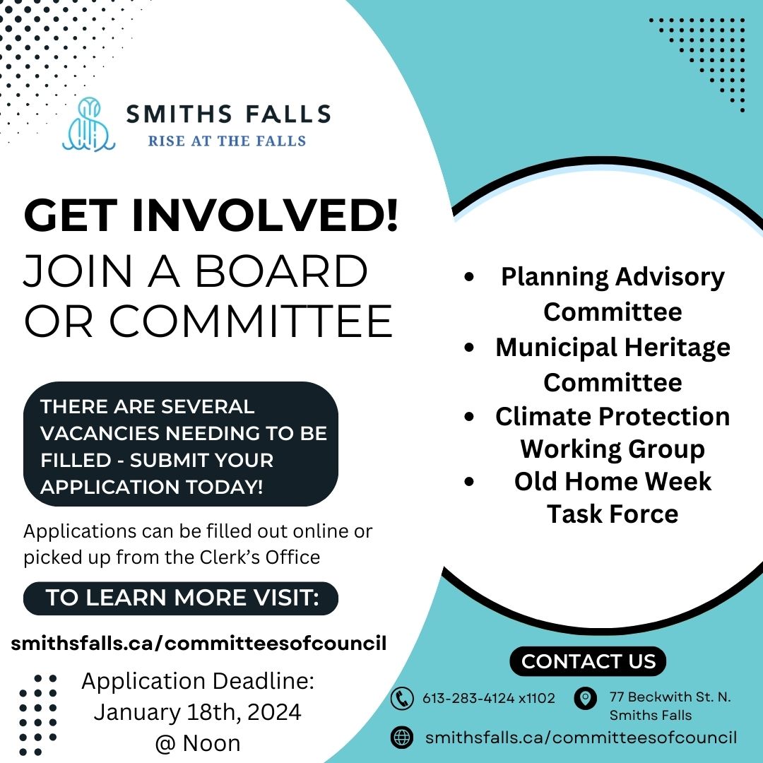 GET INVOLVED - JOIN A BOARD OR COMMITTEE graphic