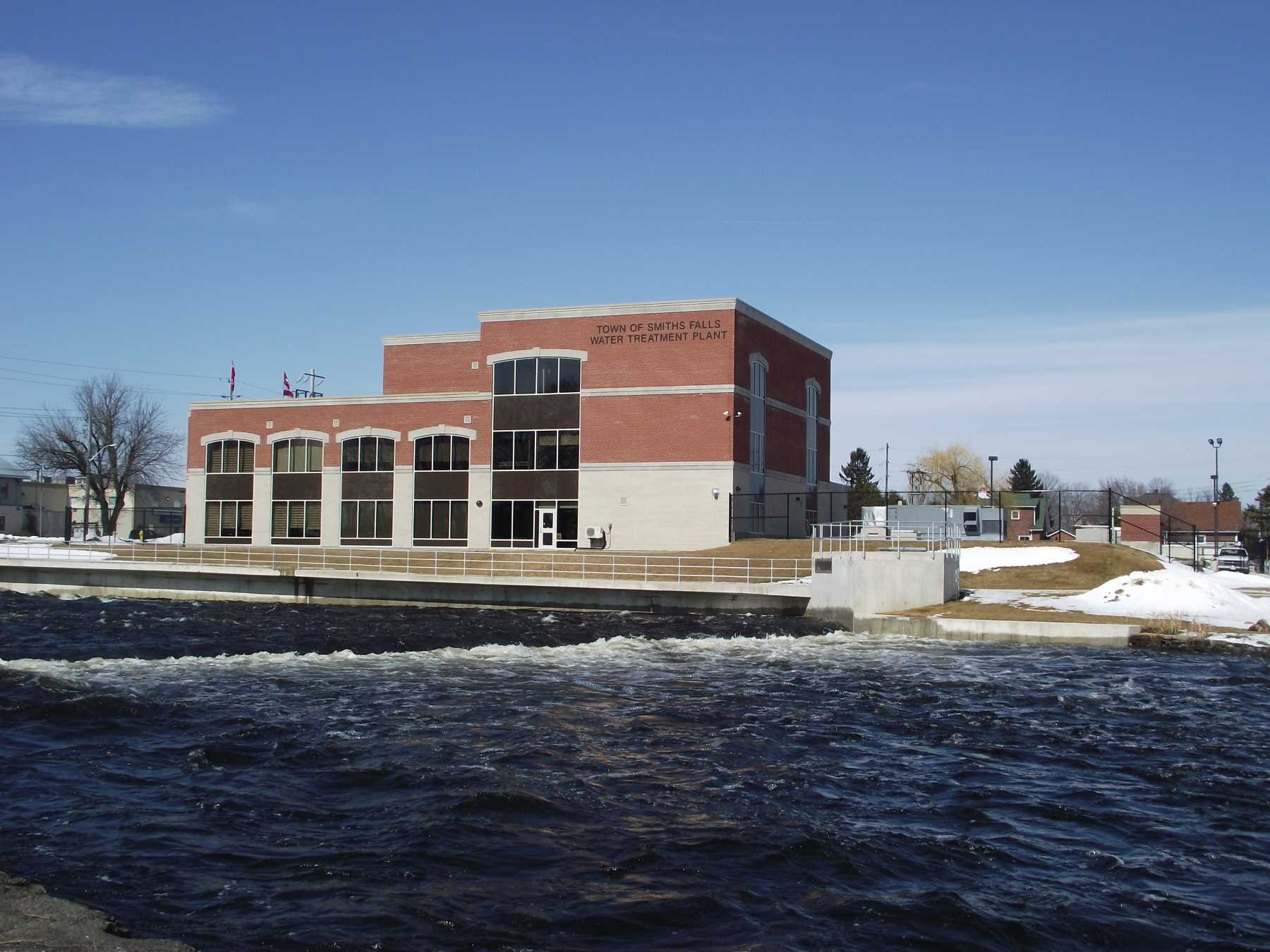 Smiths Falls Water Plant building