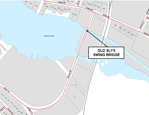 Old Slys Swing Bridge