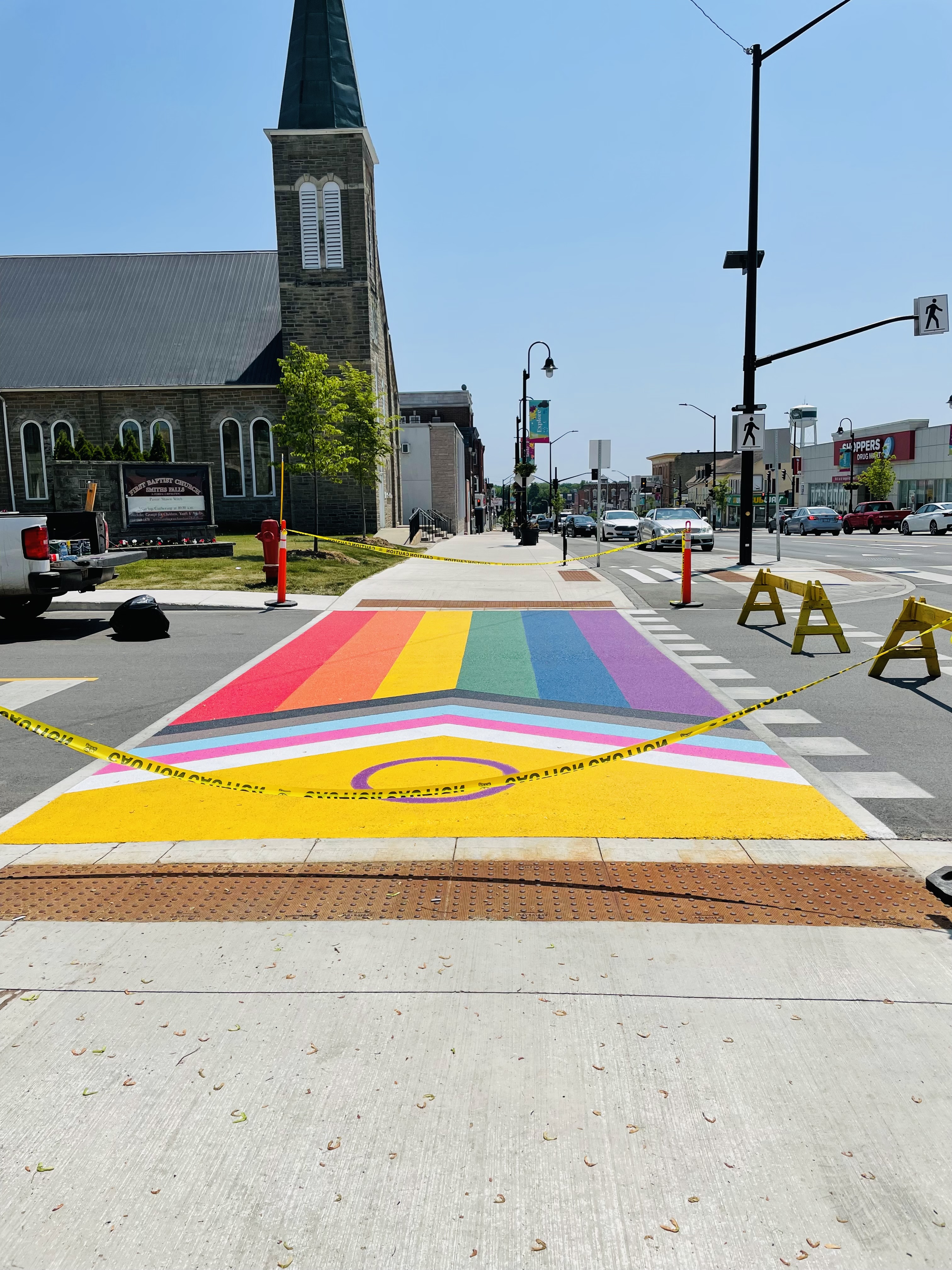 Rainbow Crosswalk