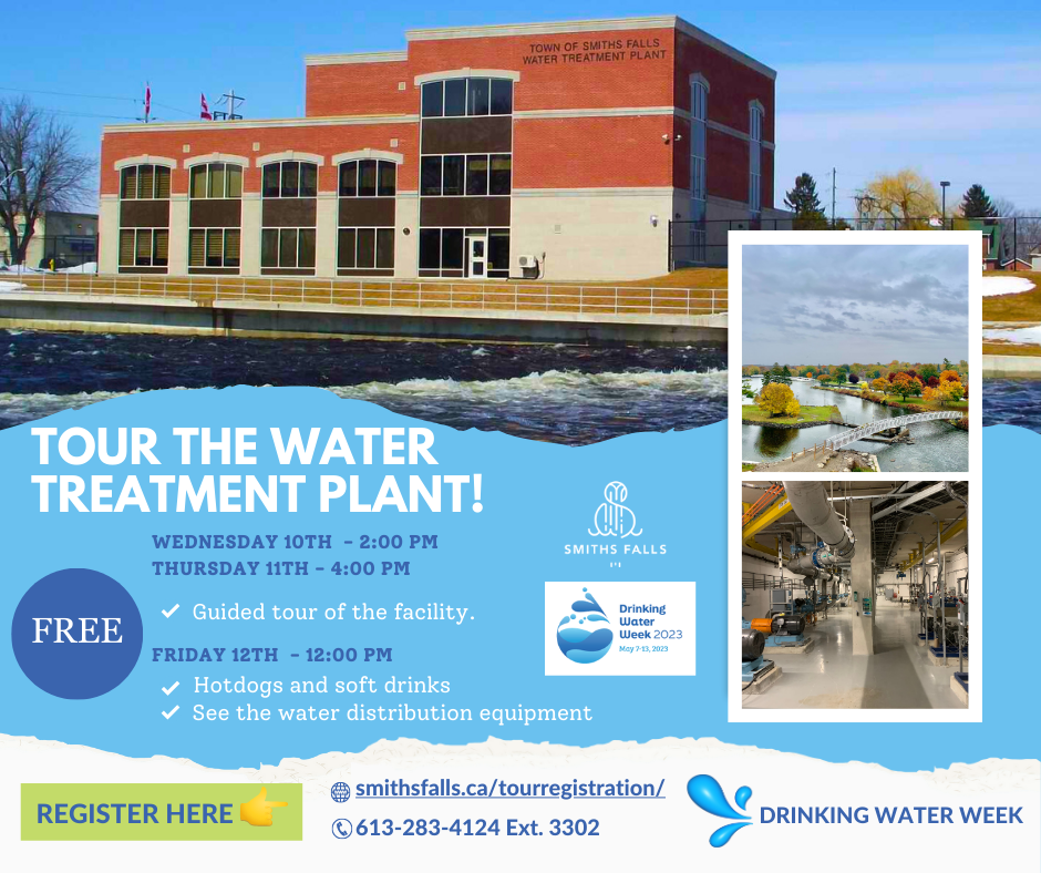 Water Treatment Plant tour poster