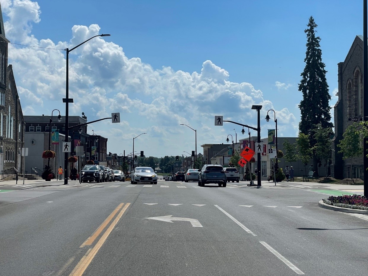 Pedestrian cross over