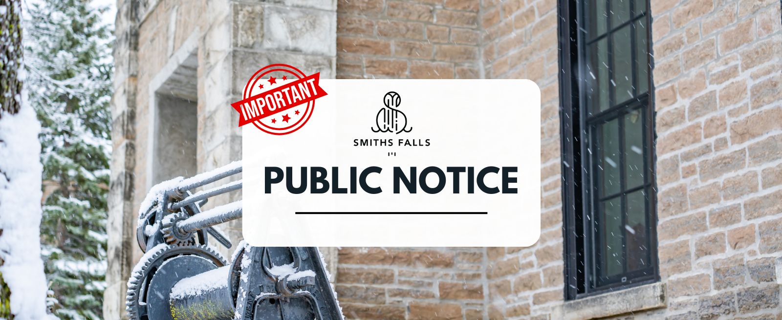 Public Notice Banner Image
