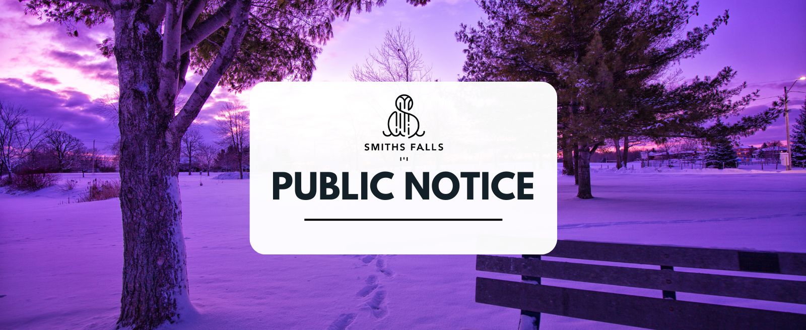 Public Notice Banner Image