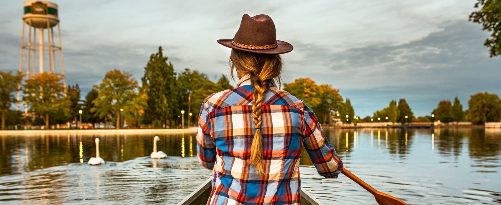 Canoeing on the Rideau Canal