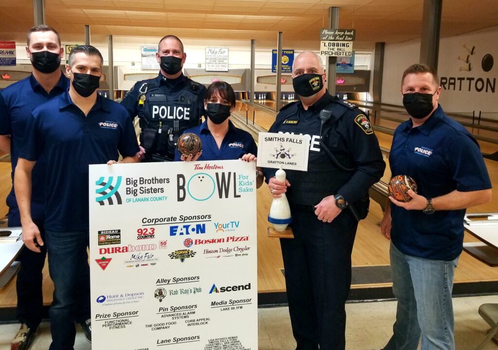 Big Brothers Big Sisters bowling fundrainsing event