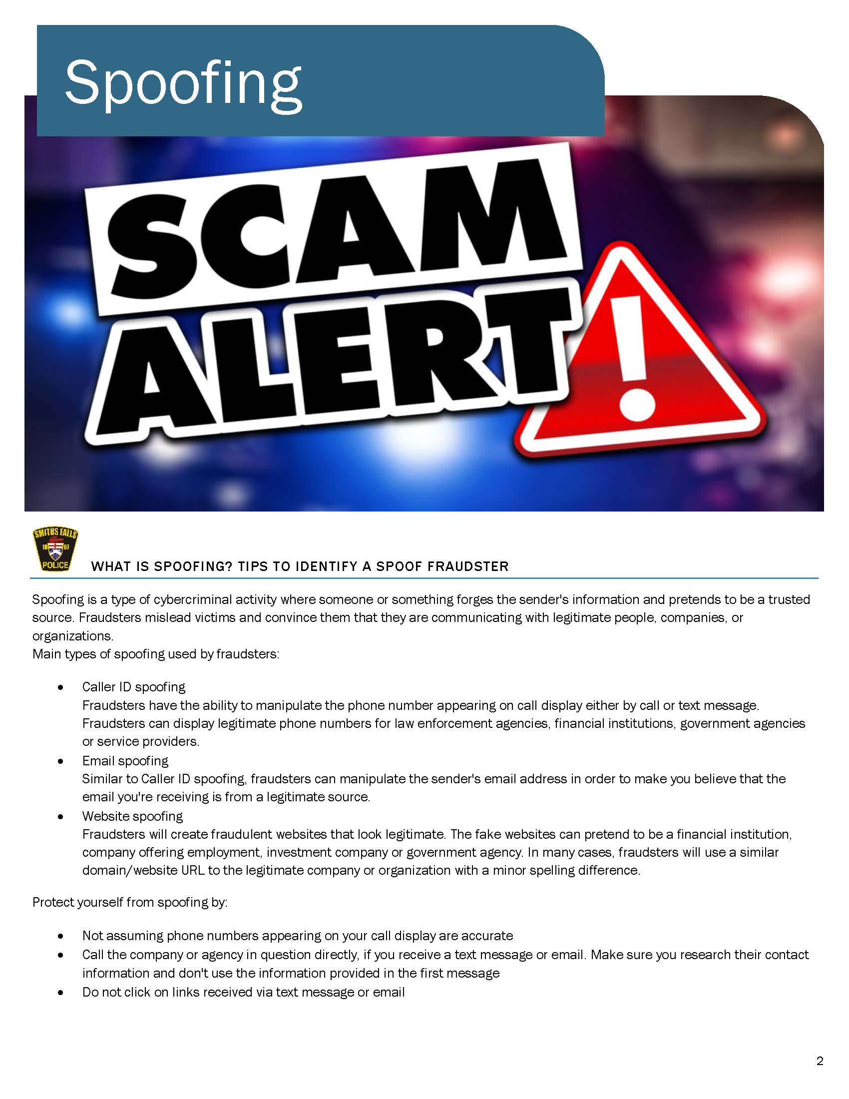 Fraud Awareness Page 2