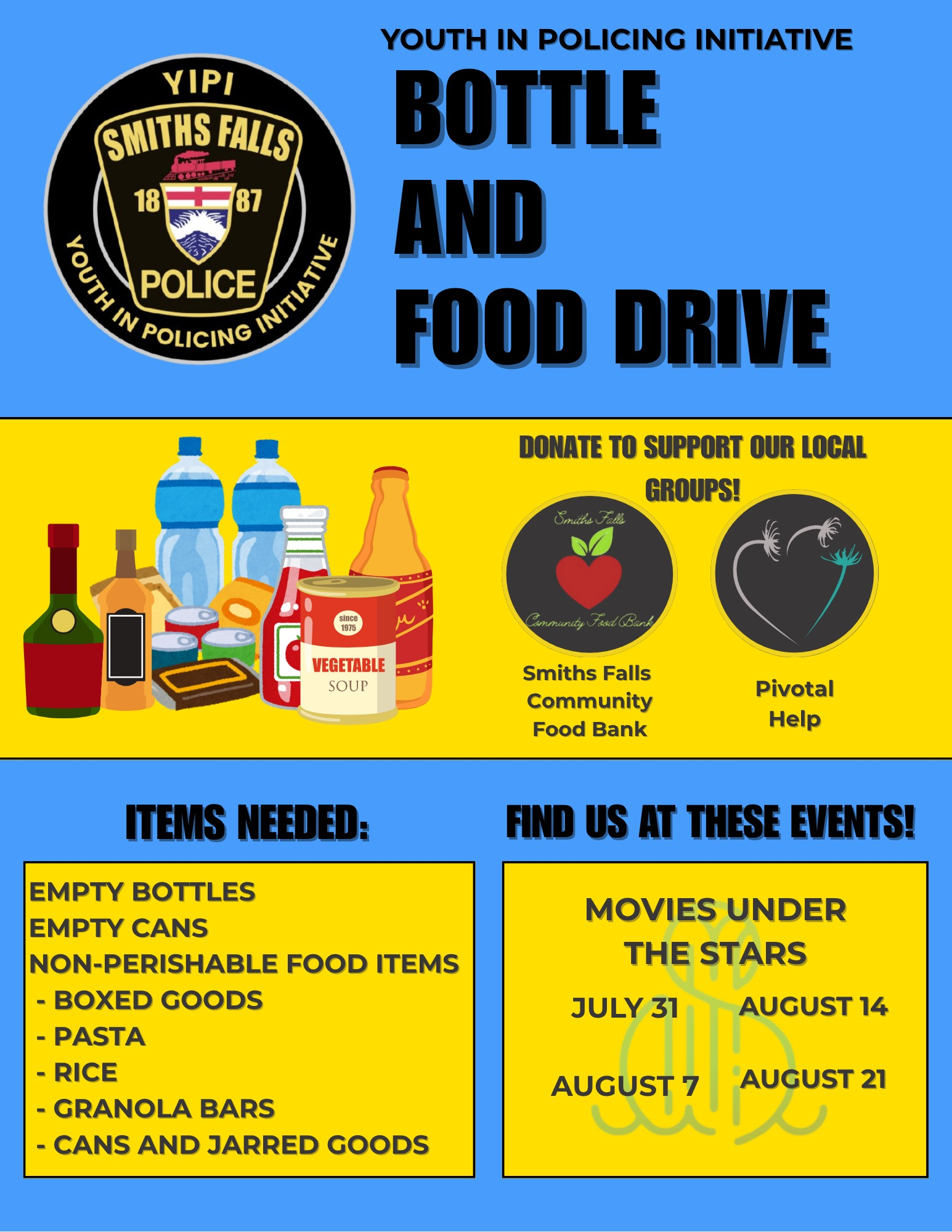 YIPI FOOD DRIVE