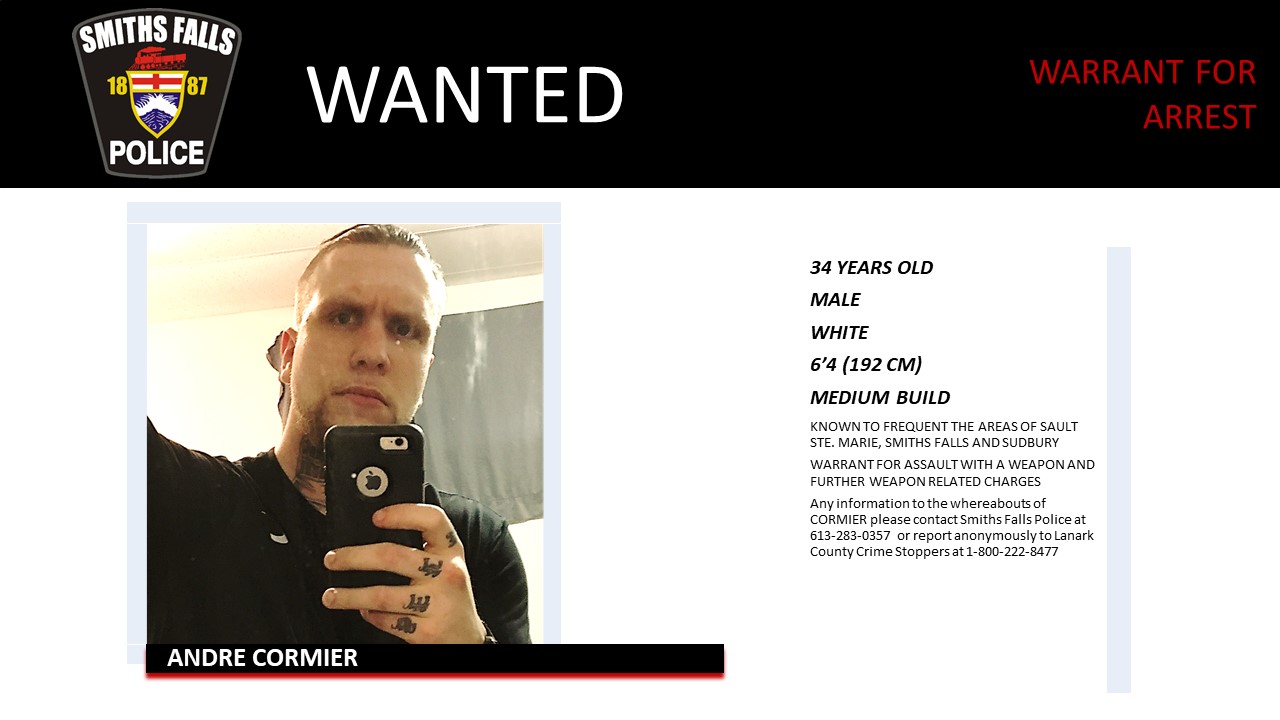 WANTED-CORMIER