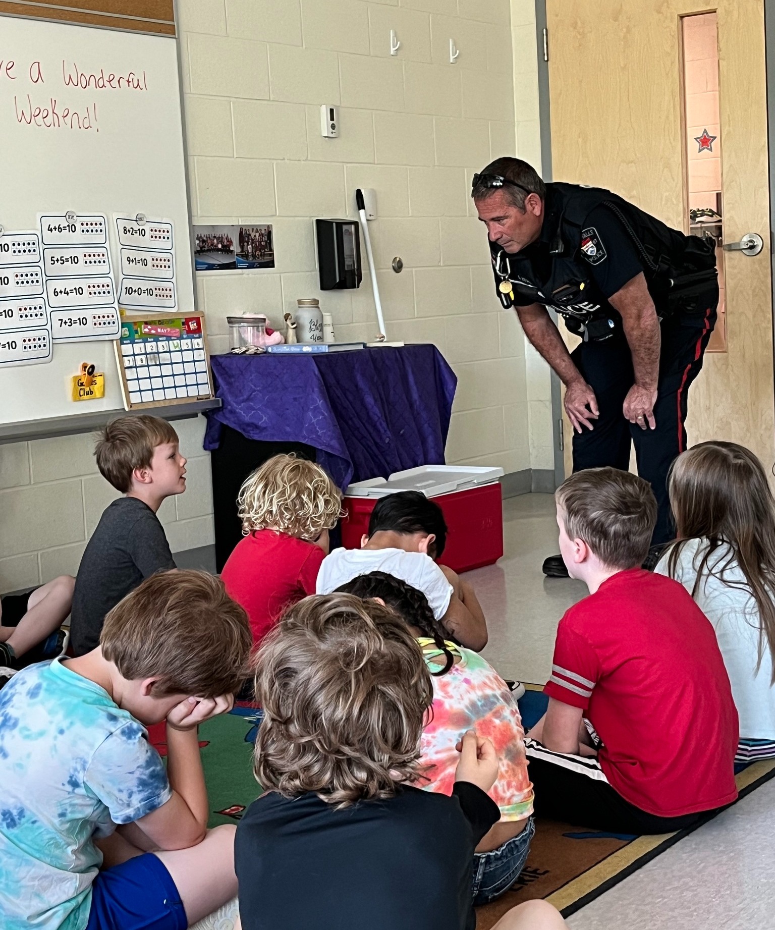 Officer in School