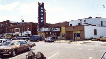 downtown area